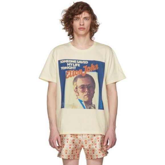 Gucci | Shirts | Gucci Elton John Someone Saved My Life Tonight
